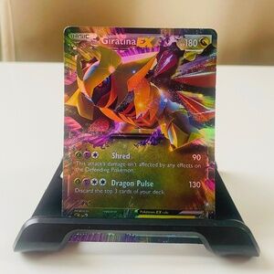Pokémon Card - Giratina EX #92/124 - Dragons Exalted - Heavily Played